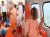 वाराणसी में बाढ़ प्रभावितों के राहत सामग्री वितरण कार्यक्रम में सम्मिलित हुए मुख्यमंत्री योगी आदित्यनाथ