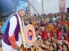नरेला में दिखा भाई-बहन के प्रेम का अनोखा संगम, 31 हजार से अधिक बहनों ने मंत्री सारंग को बांधी राखी