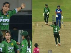 शेफाली वर्मा को आउट कर किया था इशारा, अब फातिमा सना पर ICC की गाज; मैच फीस का 10% जुर्माना