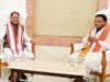 मुख्यमंत्री विष्णु देव साय ने ओडिशा के मुख्यमंत्री मोहन चरण माझी से की सौजन्य भेंट