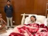 नितिन नबीन पहुंचे किरण सिंह देव से मिलने, डॉक्टरों से जाना इलाज का हाल