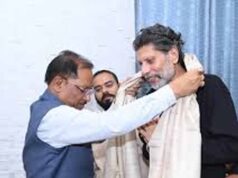 किरण देव से मिले CM साय, स्वास्थ्य को लेकर ली जानकारी
