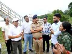 महानदी के बढ़े जलस्तर से जांजगीर-चांपा में अलर्ट, कलेक्टर-SP ने किया निरीक्षण