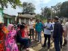 घोटिया और नारायणपाल पहुंचकर देखी बाढ़ की स्थिति, राहत एवं बचाव कार्यों में किसी तरह की कमी नहीं होने के दिए निर्देश