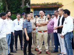 दशहरा आयोजन के लिए संभावित स्थलों भालेराव मैदान एवं एम.एम.आर. कॉलेज परिसर का किया निरीक्षण