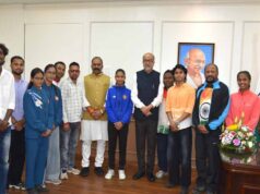 राज्यपाल रमेन डेका से मिले प्रदेश के उत्कृष्ट खिलाड़ी, खेल उपलब्धियों पर हुई चर्चा