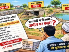 5.50 करोड़ के निर्माण कार्यों की सूची तैयार, विलगांव चौधरी में जमीन पर काम की प्रगति पर नजर