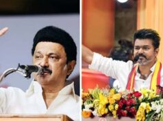 सत्यभामा पर स्टालिन की टिप्पणी को लेकर विवाद, CM विजय ने की आलोचना; TVK ने चुनाव आयोग में की शिकायत