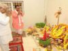 राज्यपाल पटेल ने महानवमी पर की पूजा-अर्चना, देश और प्रदेश की खुशहाली के लिए मांगा आशीर्वाद