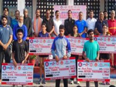 ग्वालियर में रेड रन मिनी मैराथन का आयोजन, युवाओं ने दौड़ लगाकर एड्स जागरूकता का दिया संदेश