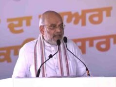 लखनऊ में अमित शाह का चुनावी संदेश, बोले- 312 सीटों वाली रिकॉर्ड जीत याद दिलाने आया हूं
