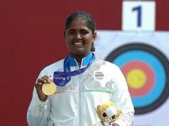 शूट-ऑफ में परफेक्ट 10 लगाकर कुमकुम मोहद ने जीता गोल्ड, महिला रिकर्व में भारत का पहला स्वर्ण
