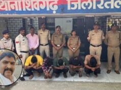वर्दी की आड़ में साजिश! रतलाम शराब दुकान लूटकांड में पुलिसकर्मी सहित 6 आरोपी गिरफ्तार