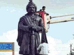शिवपुरी लिंक हाईवे पर कड़े सुरक्षा घेरे में रहेगी मूर्ति